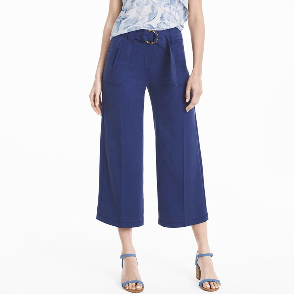 WHBM Wide Leg Crop Pant